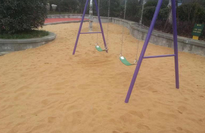 石英砂公園工程案例